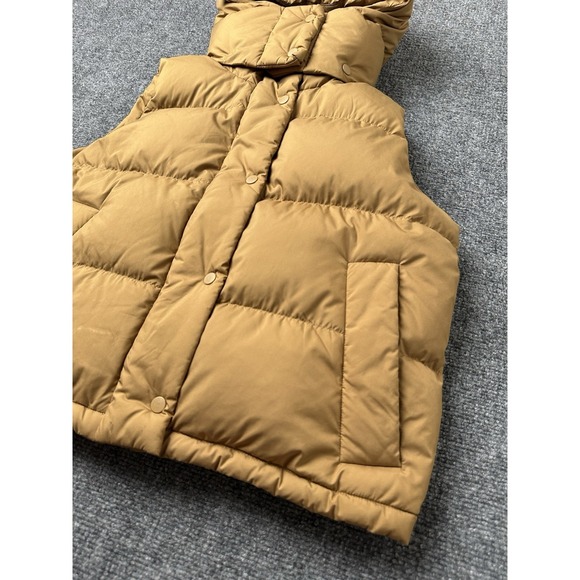 Womens Lululemon Wonder Puff 600 Fill Down Brown Cropped Vest, Size 4 - Picture 3 of 9